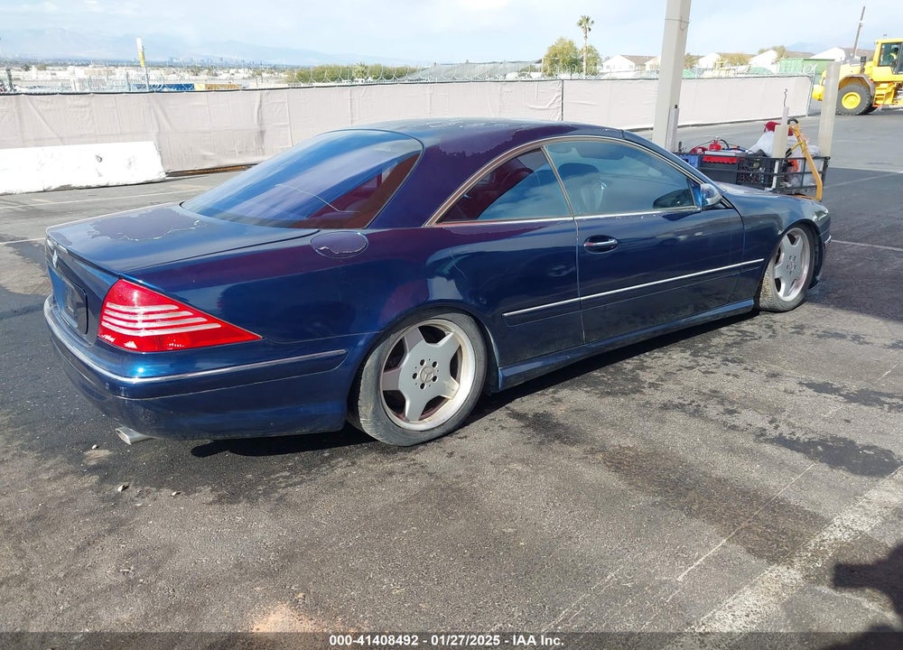 2002 MERCEDES-BENZ CL 500 VIN: WDBPJ75J82A029649