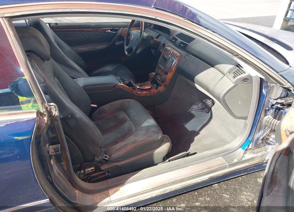 2002 MERCEDES-BENZ CL 500 VIN: WDBPJ75J82A029649