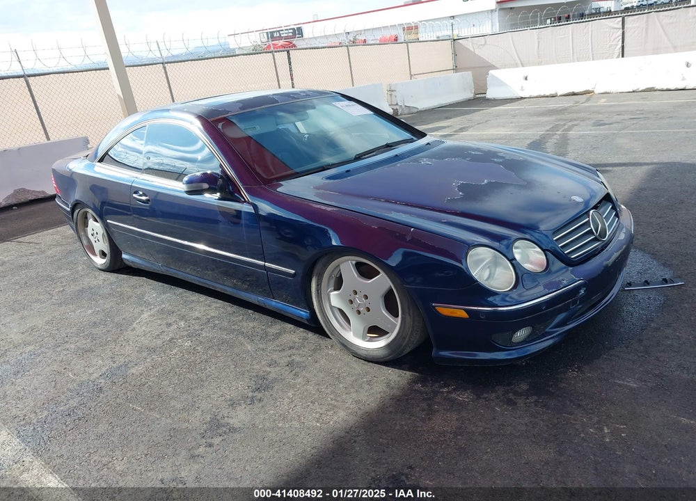 2002 MERCEDES-BENZ CL 500 VIN: WDBPJ75J82A029649