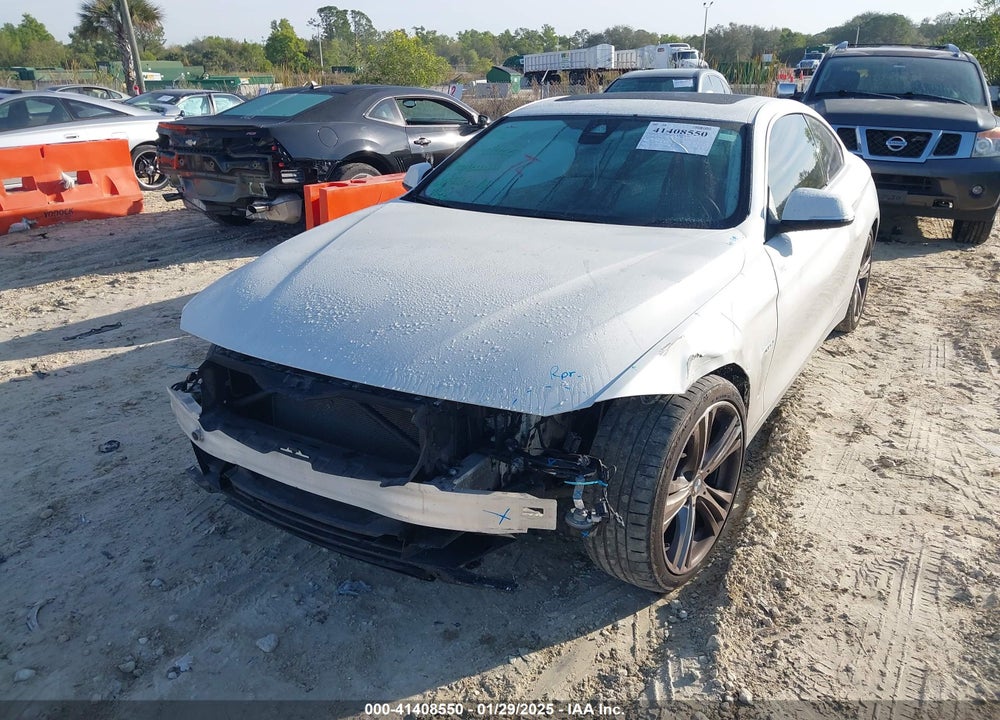 2017 BMW 430I VIN: WBA4R7C38HK896146