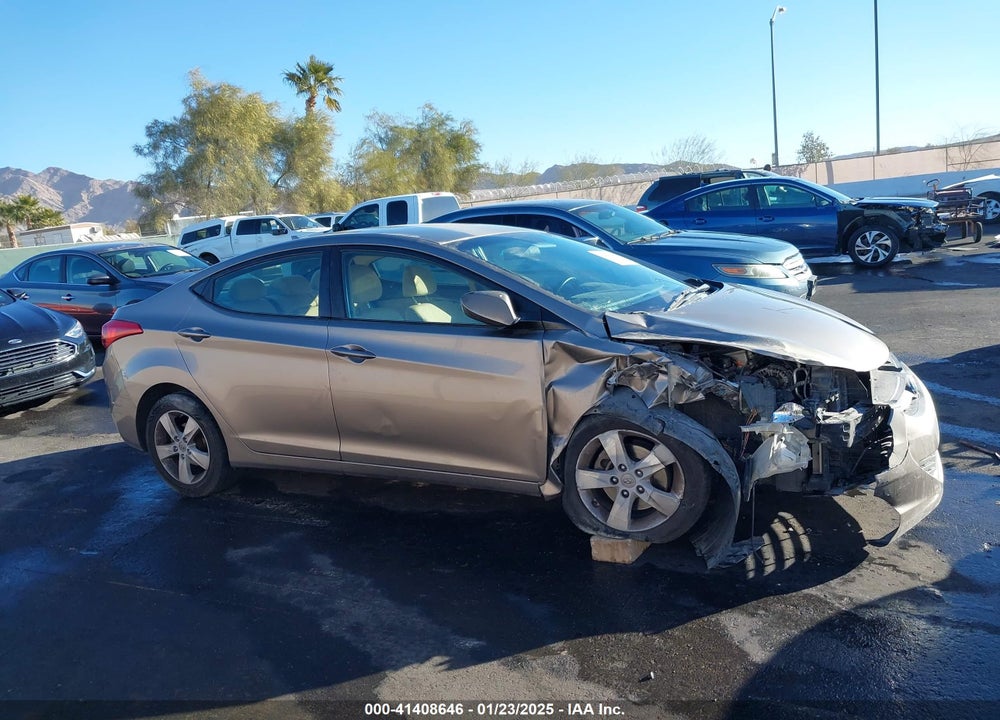 2011 HYUNDAI ELANTRA GLS VIN: 5NPDH4AE7BH001082