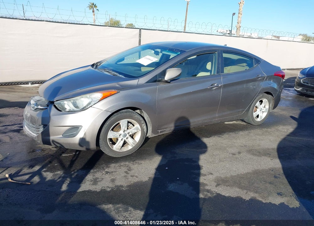 2011 HYUNDAI ELANTRA GLS VIN: 5NPDH4AE7BH001082