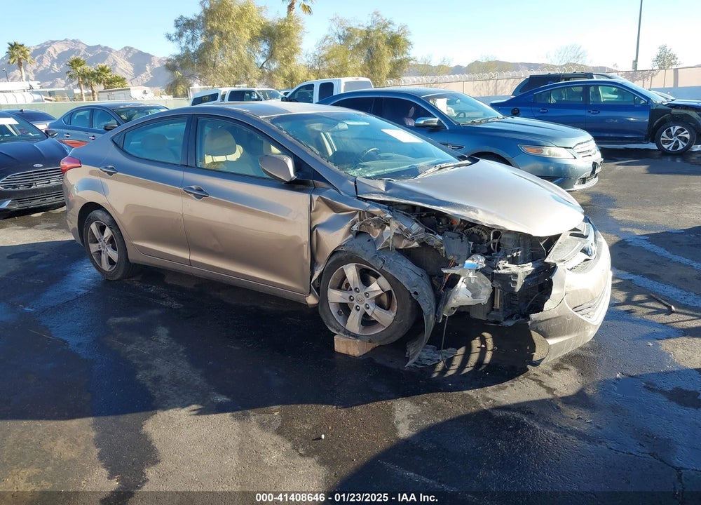 2011 HYUNDAI ELANTRA GLS VIN: 5NPDH4AE7BH001082