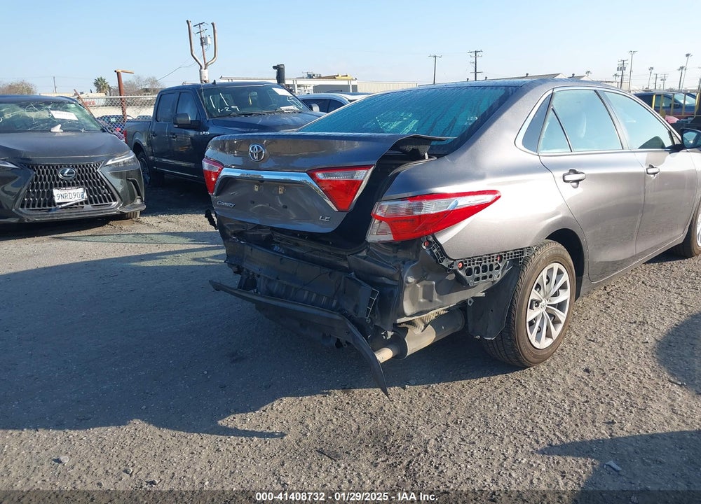2016 TOYOTA CAMRY VIN: 4T4BF1FK0GR519298