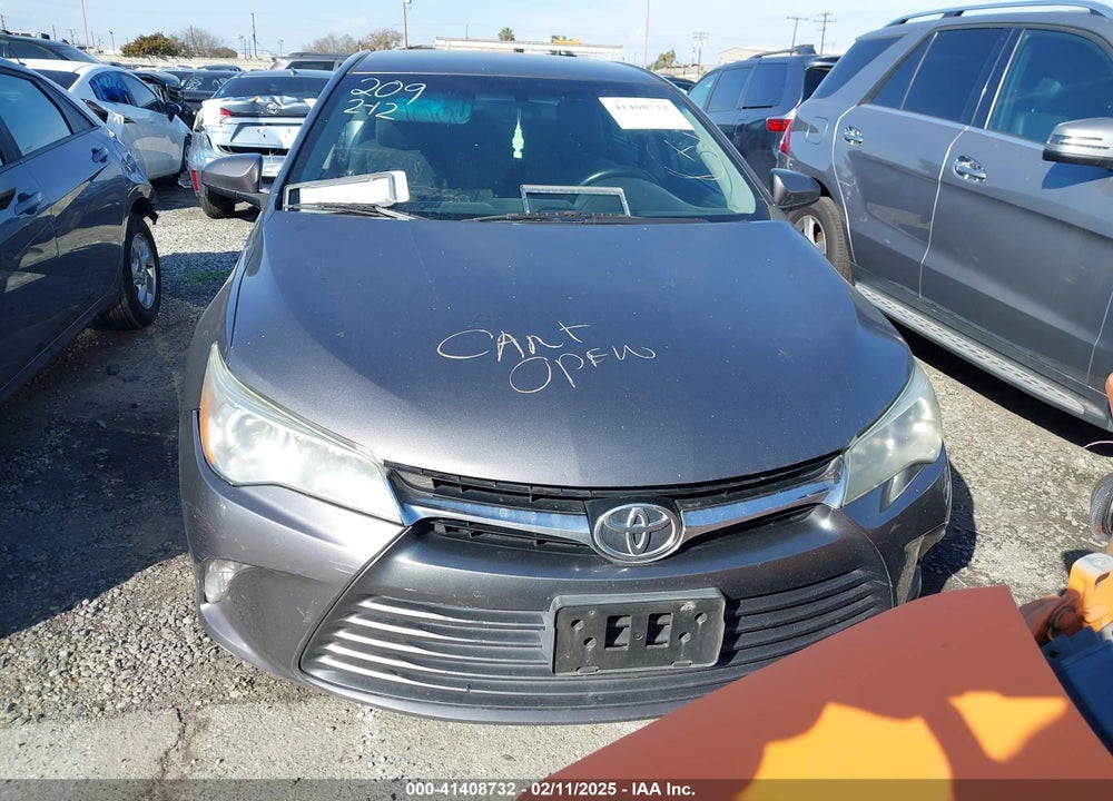 2016 TOYOTA CAMRY VIN: 4T4BF1FK0GR519298