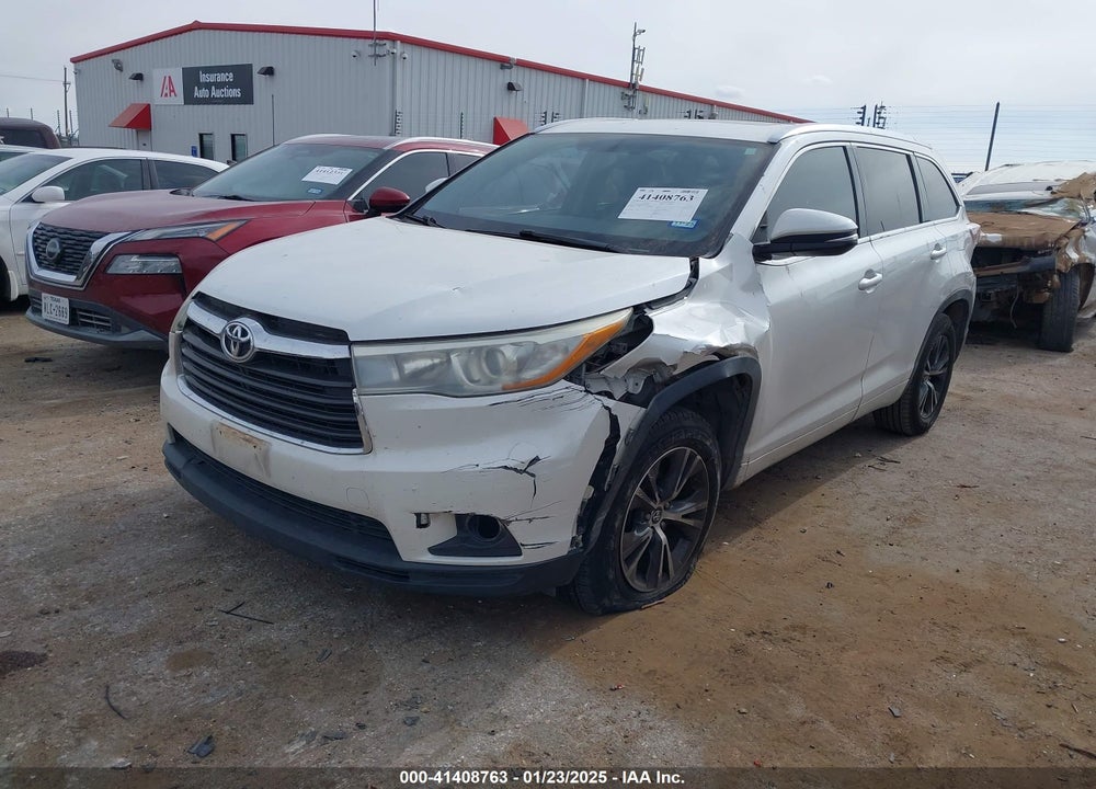 2016 TOYOTA HIGHLANDER XLE V6 VIN: 5TDKKRFH1GS154051