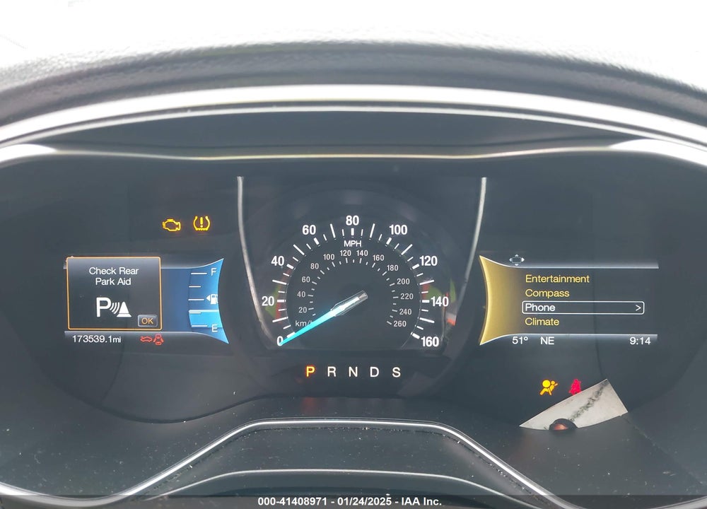 2016 FORD FUSION SE VIN: 3FA6P0H74GR223598