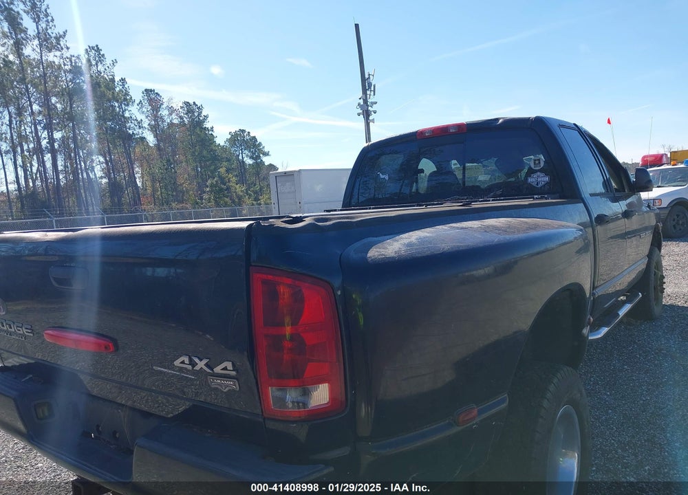 2003 DODGE RAM 3500 SLT/LARAMIE/ST VIN: 3D7MU48C53G834587