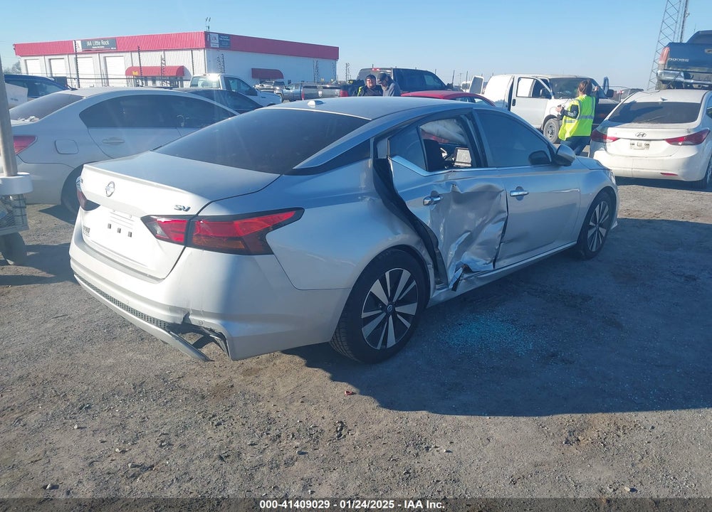 2022 NISSAN ALTIMA SV FWD VIN: 1N4BL4DVXNN354055