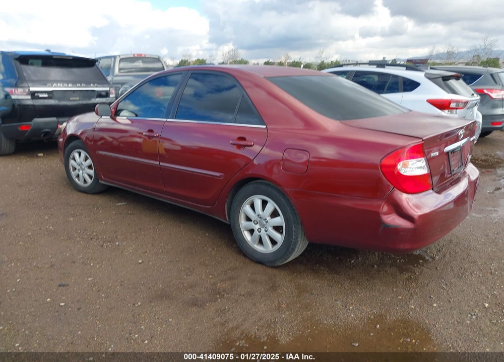 2004 TOYOTA CAMRY XLE VIN: 4T1BE32K54U312917