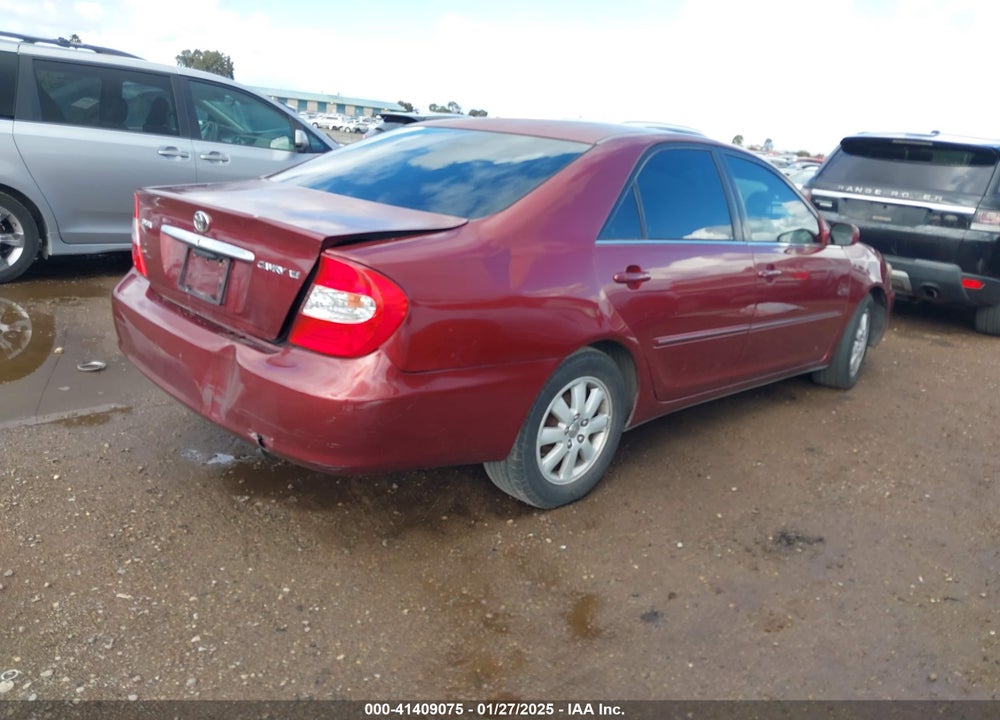 2004 TOYOTA CAMRY XLE VIN: 4T1BE32K54U312917