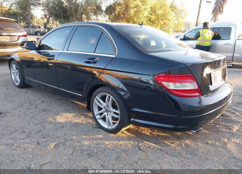 2008 MERCEDES-BENZ C 300 VIN: WDDGF54X68R025533