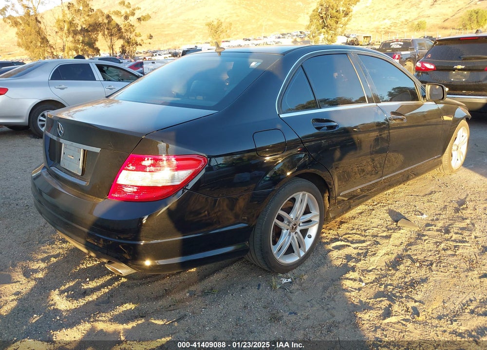 2008 MERCEDES-BENZ C 300 VIN: WDDGF54X68R025533