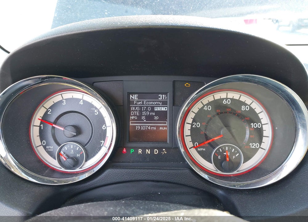 2013 DODGE GRAND CARAVAN SXT VIN: 2C4RDGCGXDR820837