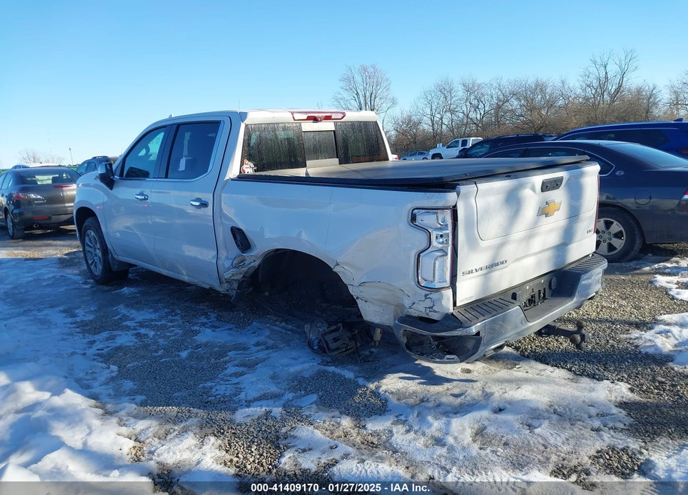 2022 CHEVROLET SILVERADO 1500 4WD SHORT BED LTZ VIN: 1GCUDGED3NZ580647