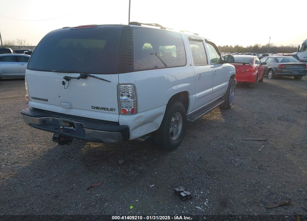 2002 CHEVROLET SUBURBAN 1500 LT VIN: 3GNEC16Z92G241795