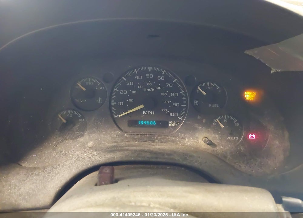 2000 CHEVROLET S-10 LS VIN: 1GCCS1943YK168119
