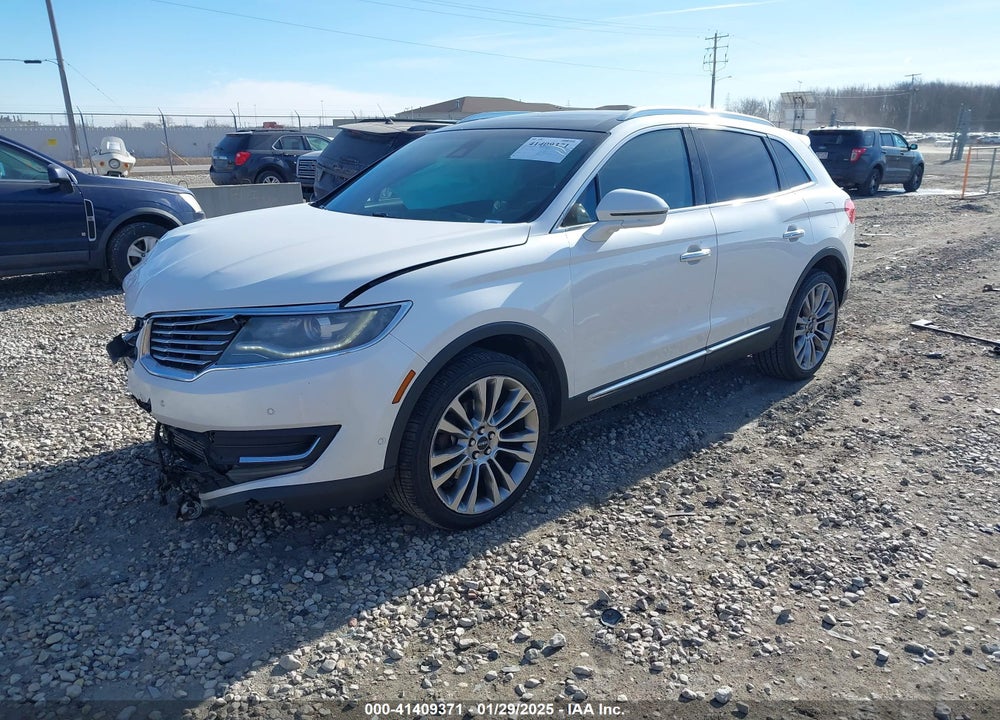 2016 LINCOLN MKX RESERVE VIN: 2LMTJ8LP7GBL89195