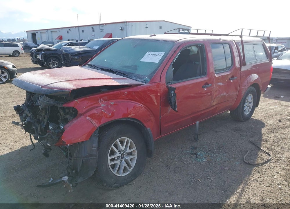 2017 NISSAN FRONTIER VIN: 1N6AD0EV3HN770329