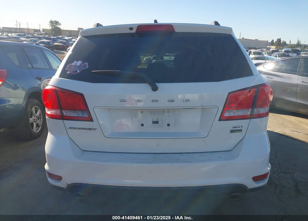 2016 DODGE JOURNEY SXT VIN: 3C4PDCBG8GT123248