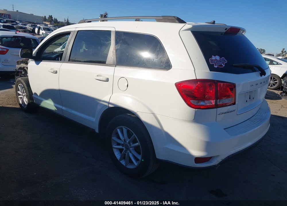 2016 DODGE JOURNEY SXT VIN: 3C4PDCBG8GT123248