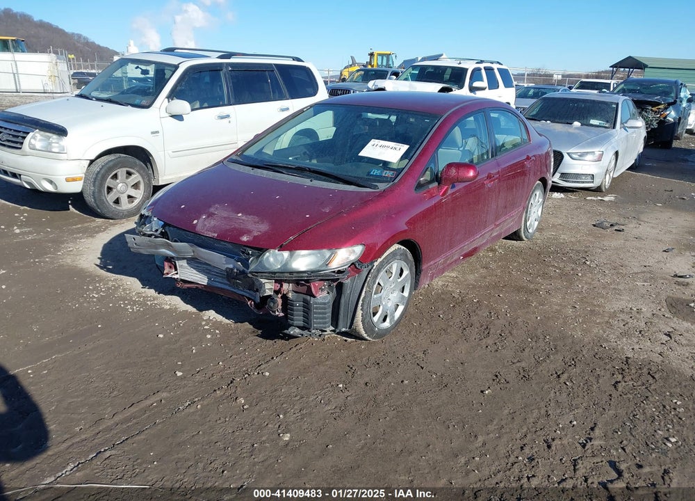 2009 HONDA CIVIC VIN: 2HGFA16599H536326