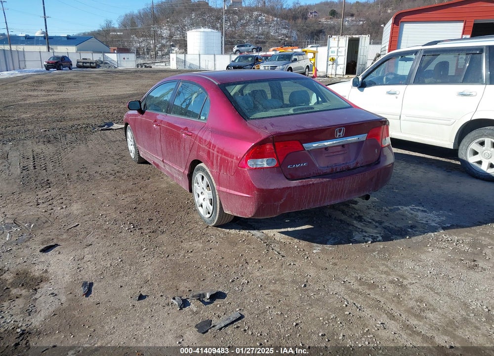 2009 HONDA CIVIC VIN: 2HGFA16599H536326