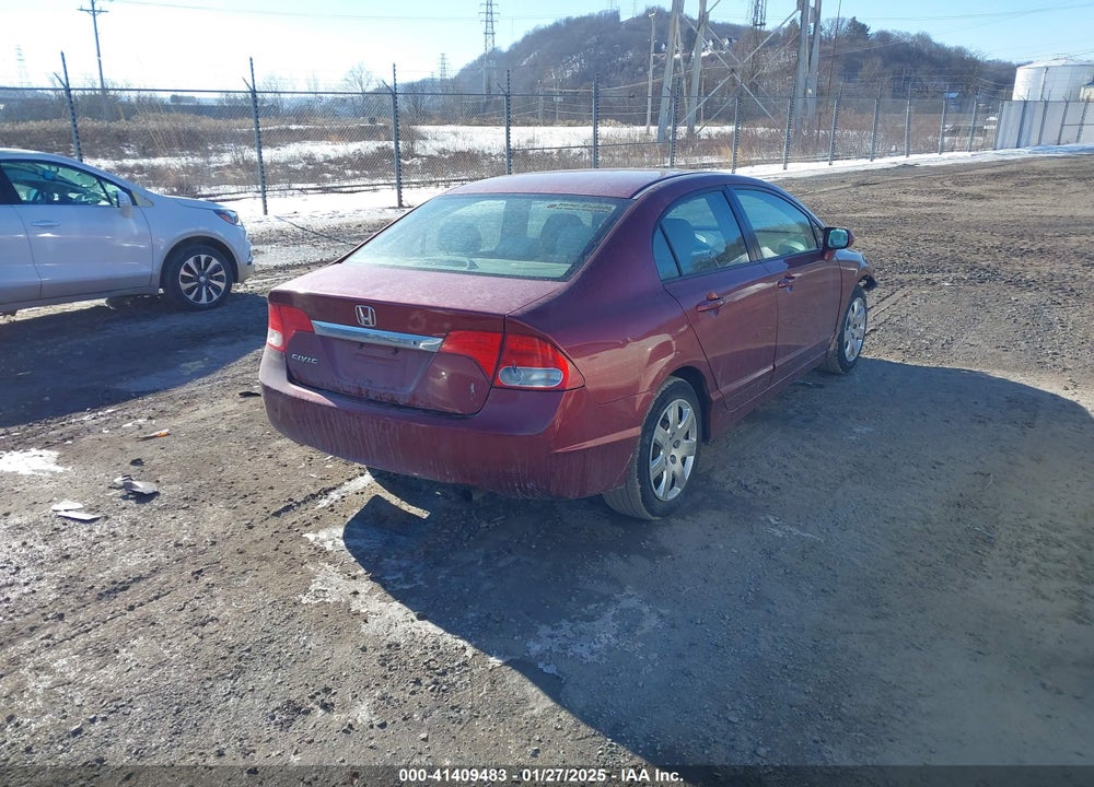 2009 HONDA CIVIC VIN: 2HGFA16599H536326