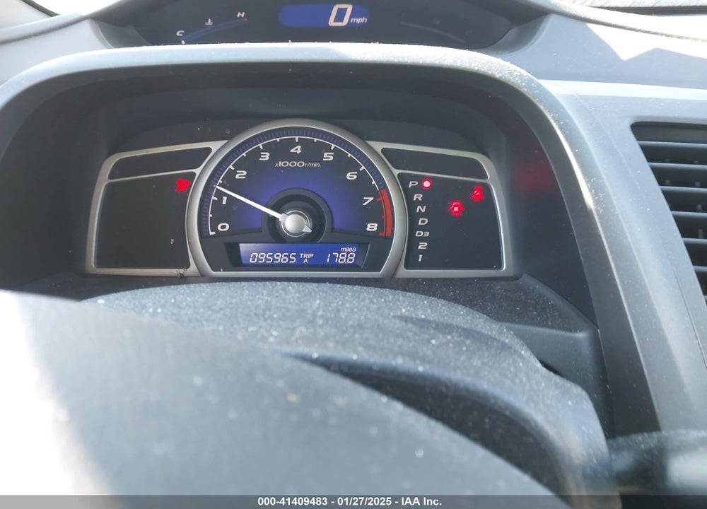 2009 HONDA CIVIC VIN: 2HGFA16599H536326