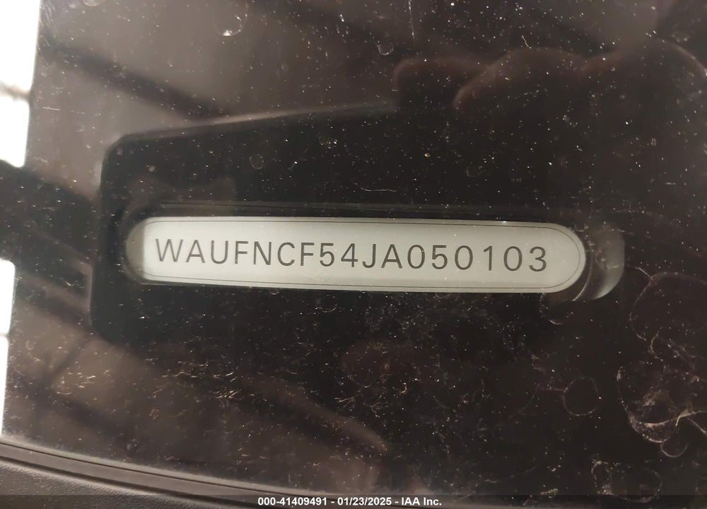 2018 AUDI A5 2.0T PREMIUM VIN: WAUFNCF54JA050103