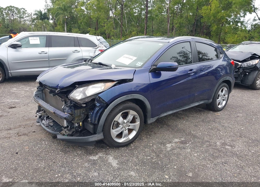 2016 HONDA HR-V EX-L VIN: 3CZRU6H71GM746555