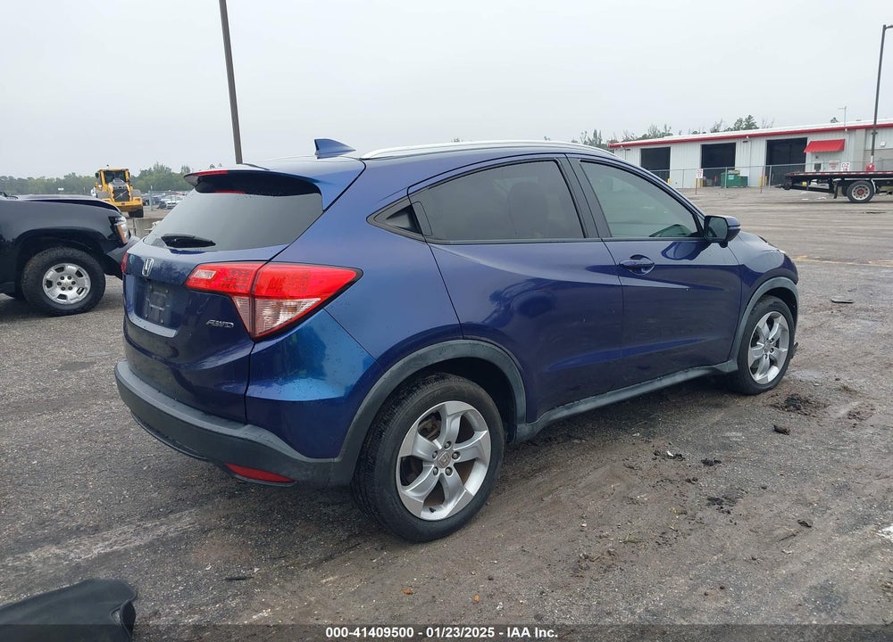2016 HONDA HR-V EX-L VIN: 3CZRU6H71GM746555