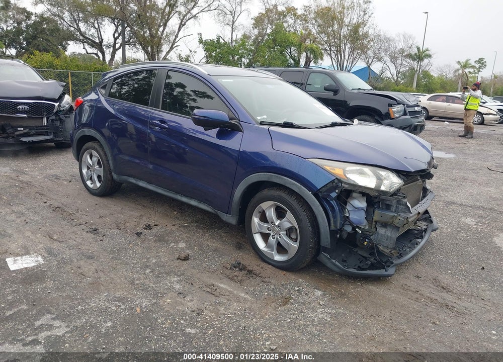 2016 HONDA HR-V EX-L VIN: 3CZRU6H71GM746555