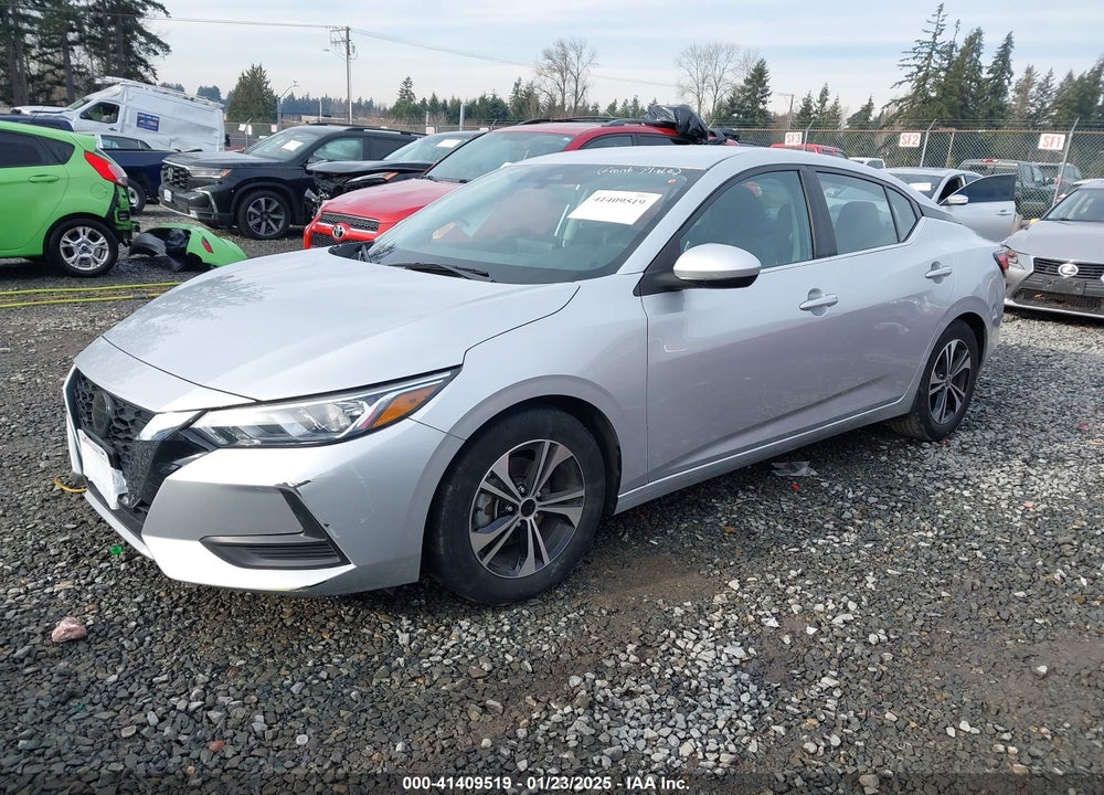 2021 NISSAN SENTRA VIN: 3N1AB8CV4MY250456