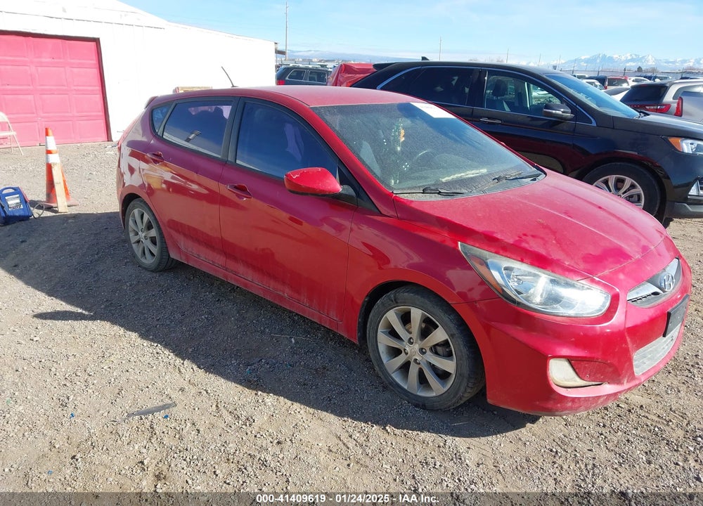 2012 HYUNDAI ACCENT SE VIN: KMHCU5AE4CU002559