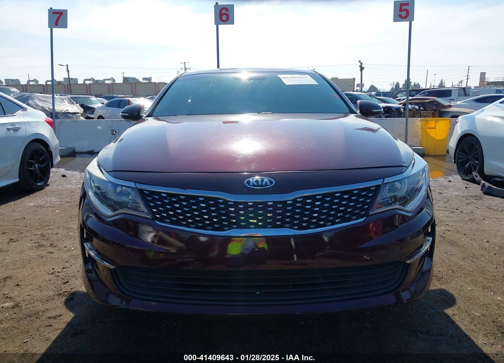 2016 KIA OPTIMA VIN: 5XXGT4L37GG115397