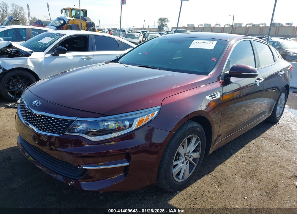2016 KIA OPTIMA VIN: 5XXGT4L37GG115397