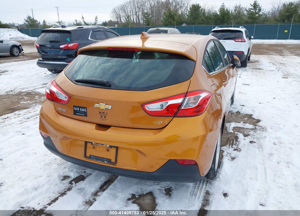 2017 CHEVROLET CRUZE LT AUTO VIN: 3G1BE6SM2HS540640