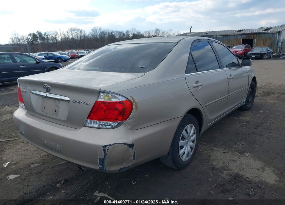 2005 TOYOTA CAMRY VIN: 4T1BE30K55U591368