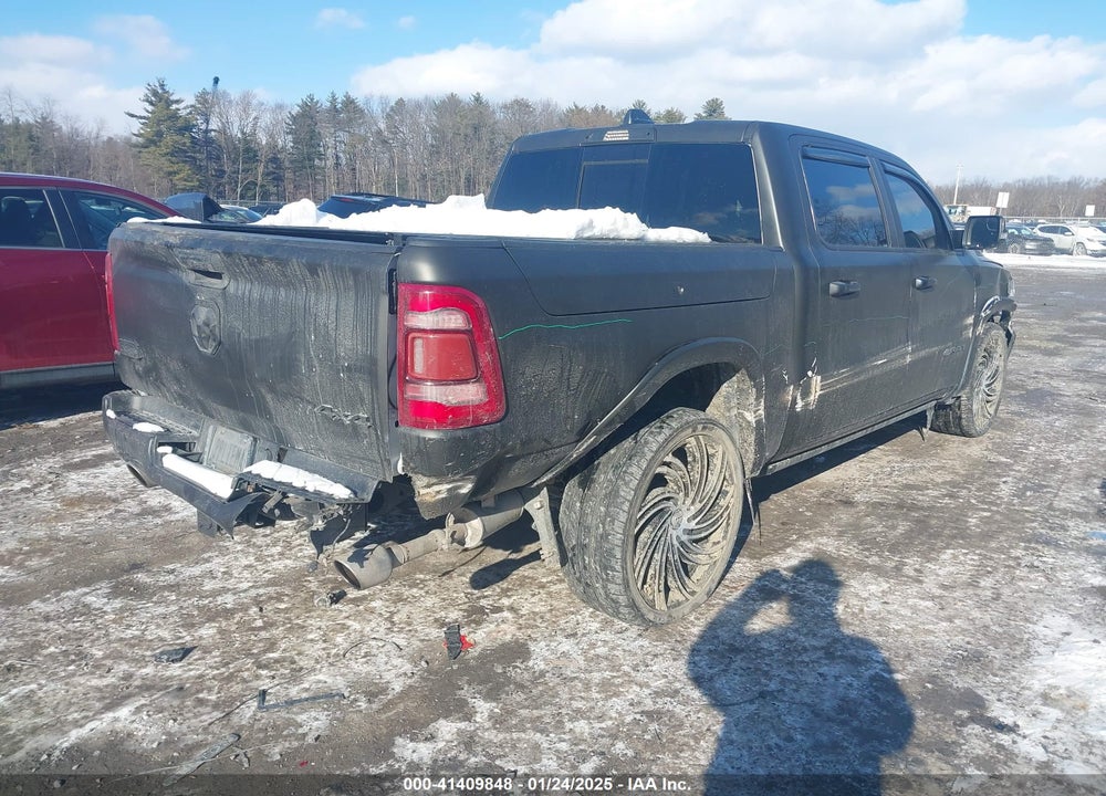 2019 RAM 1500 LONGHORN 4X4 5'7 BOX VIN: 1C6SRFKT7KN695020