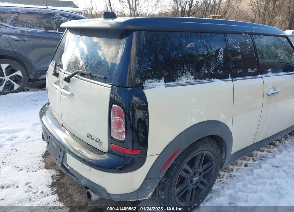 2013 MINI CLUBMAN COOPER S VIN: WMWZG3C59DT576277