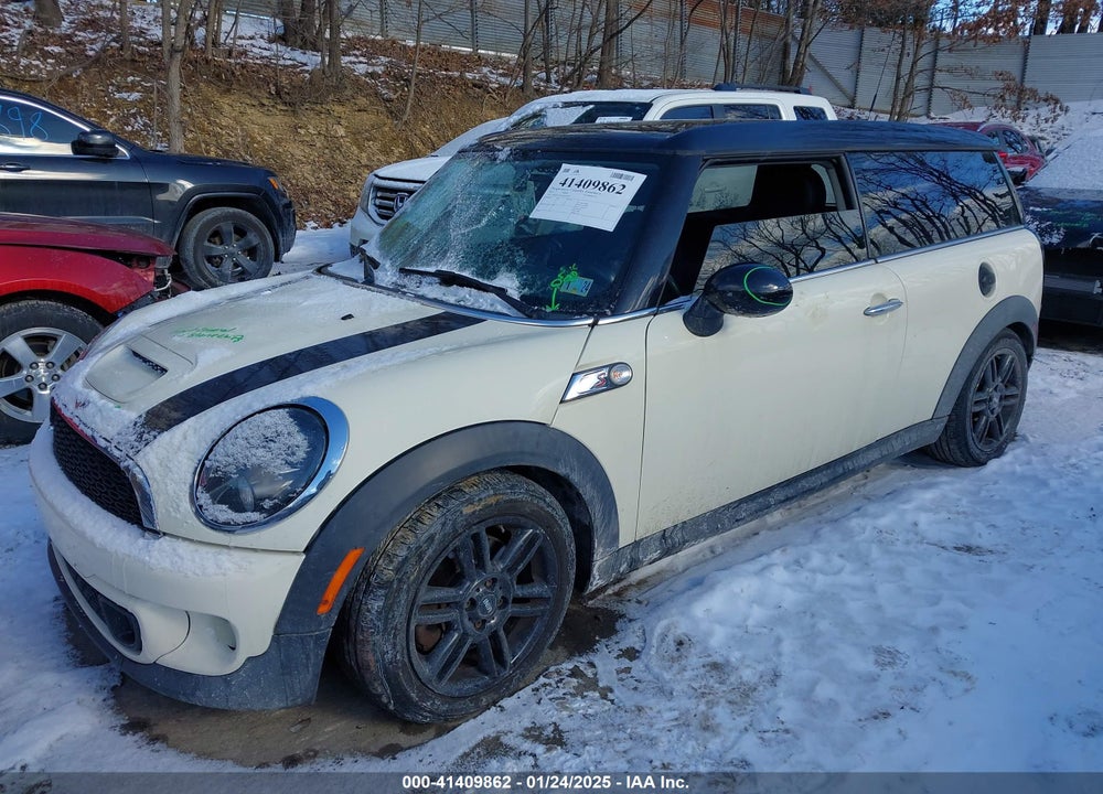 2013 MINI CLUBMAN COOPER S VIN: WMWZG3C59DT576277
