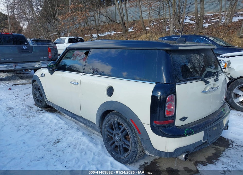 2013 MINI CLUBMAN COOPER S VIN: WMWZG3C59DT576277