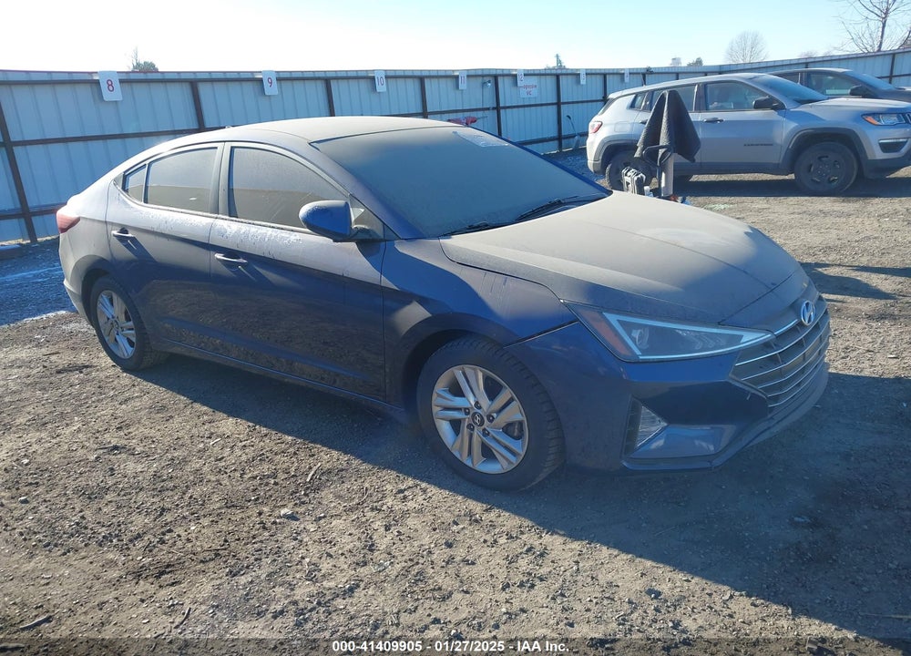2019 HYUNDAI ELANTRA SEL VIN: 5NPD84LF3KH475780