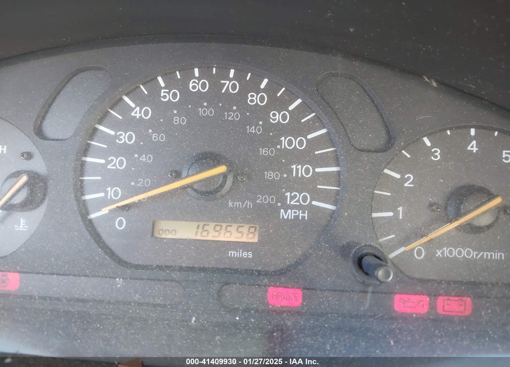 2001 MITSUBISHI GALANT ES VIN: 4A3AA46G21E017266
