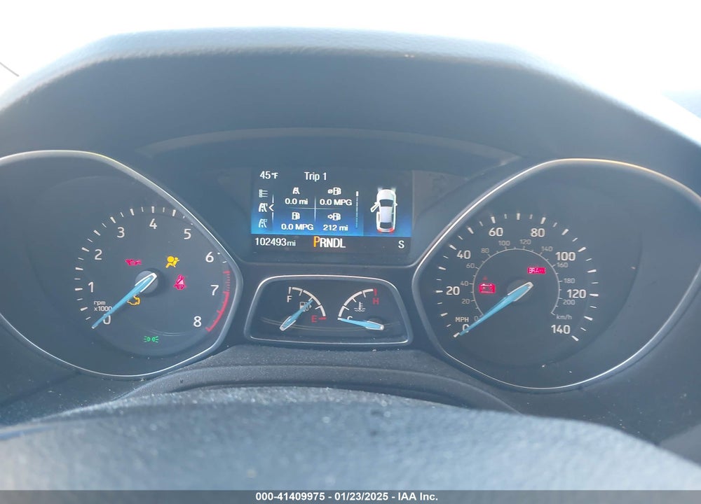 2017 FORD FOCUS VIN: 1FADP3F20HL296502