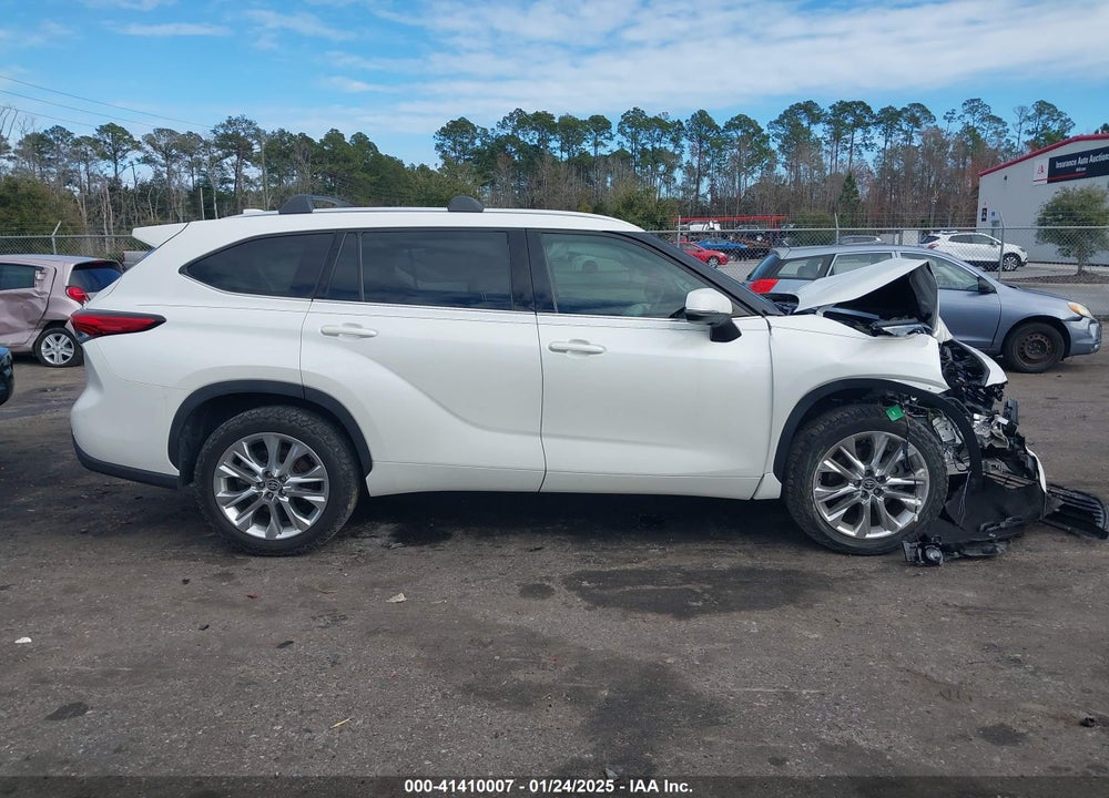 2020 TOYOTA HIGHLANDER LIMITED VIN: 5TDYZRAH6LS012317