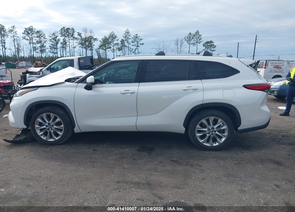 2020 TOYOTA HIGHLANDER LIMITED VIN: 5TDYZRAH6LS012317