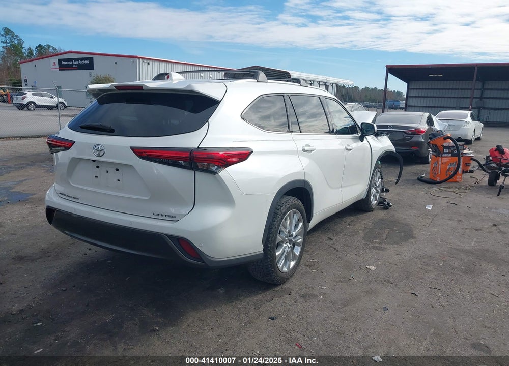 2020 TOYOTA HIGHLANDER LIMITED VIN: 5TDYZRAH6LS012317