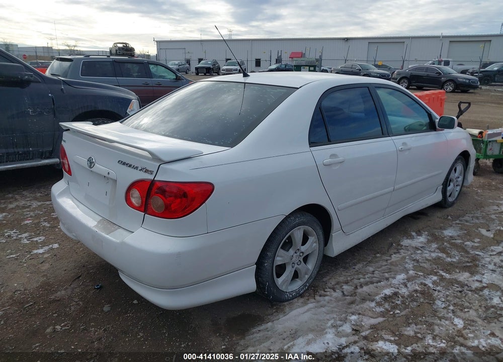 2005 TOYOTA COROLLA XRS VIN: 2T1BY32E85C321163